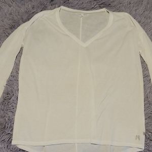 Pink long sleeve lightweight tee